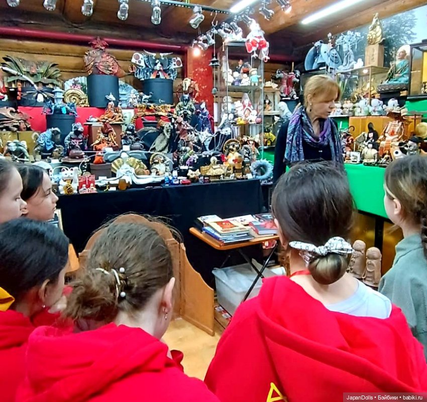 "Арлекино" на выставке "Япония. Куклы, сказки и легенды"