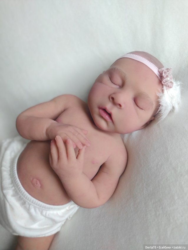 Силиконовая кукла реборн Анна-Мария (фото 8)