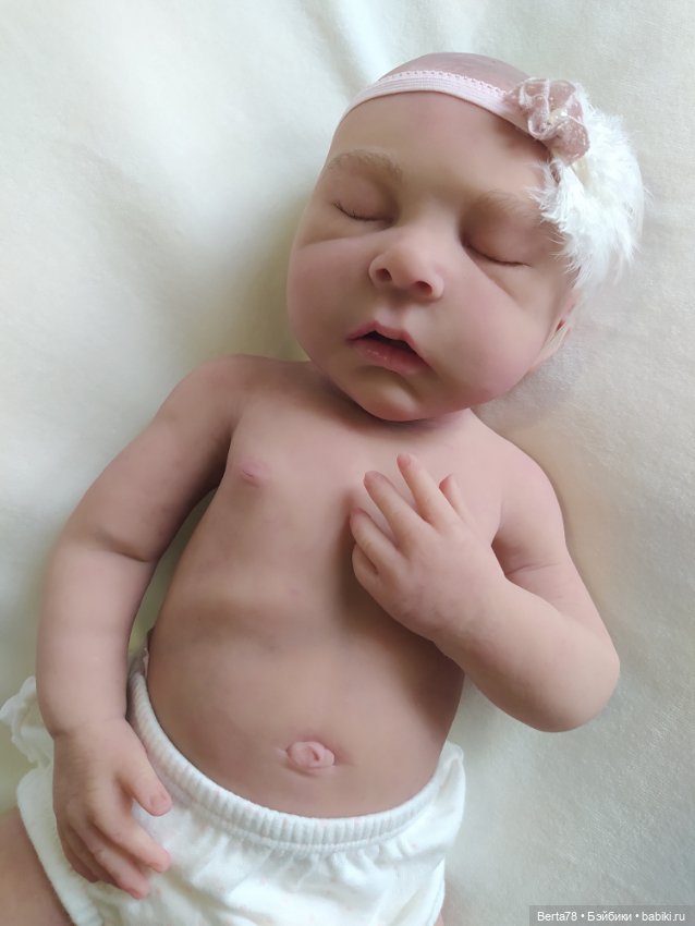 Силиконовая кукла реборн Анна-Мария (фото 5)