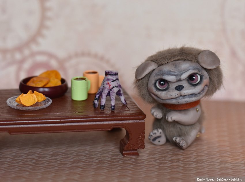 Мрачные друзья — Домашние фото авторских игрушек: Тедди