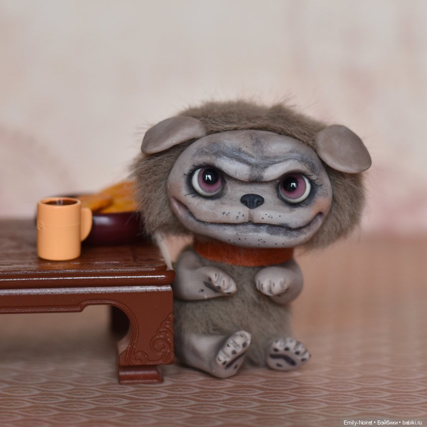 Мрачные друзья — Домашние фото авторских игрушек: Тедди (фото 5)