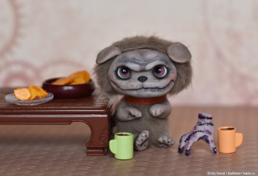 Мрачные друзья — Домашние фото авторских игрушек: Тедди (фото 3)