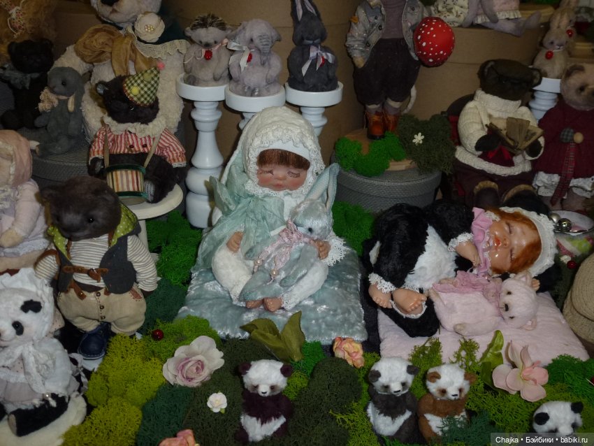 Moscow Fair.XVI-я Международная выставка кукол и мишек Тедди на Тишинке - ч.1