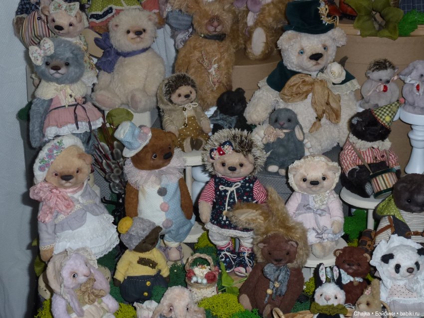 Moscow Fair.XVI-я Международная выставка кукол и мишек Тедди на Тишинке - ч.1