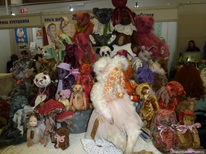 Moscow Fair.XVI-я Международная выставка кукол и мишек Тедди на Тишинке - ч.2