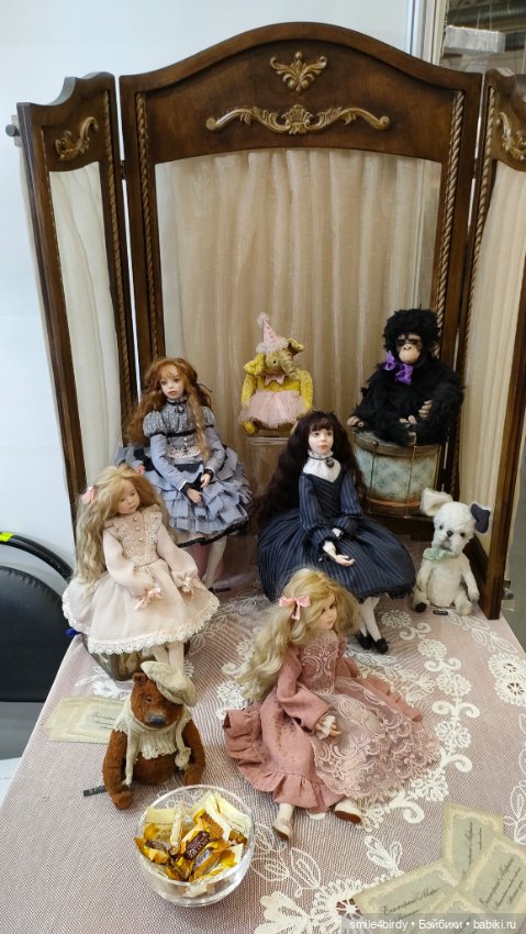 Moscow Fair. Куклы и мишки Тедди на Тишинке. Часть 3