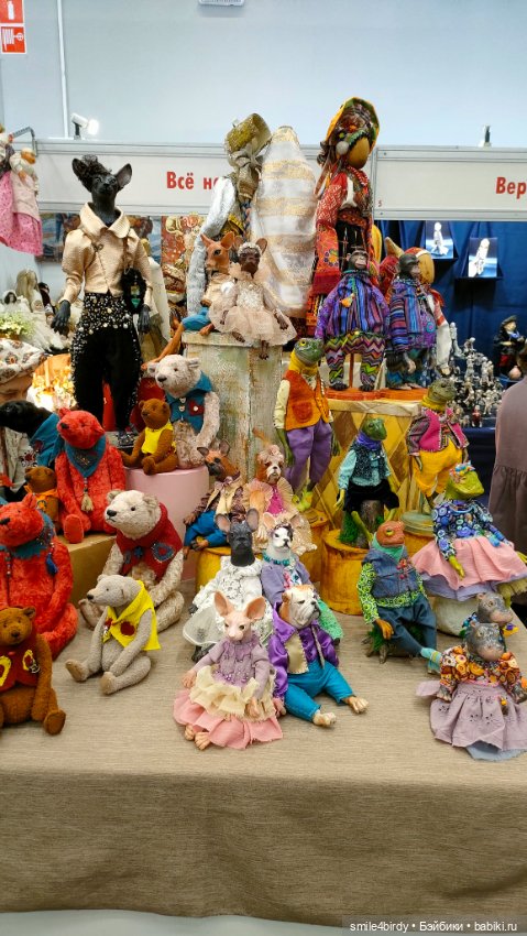 Moscow Fair. Куклы и мишки Тедди на Тишинке. Часть 1 (фото 2)