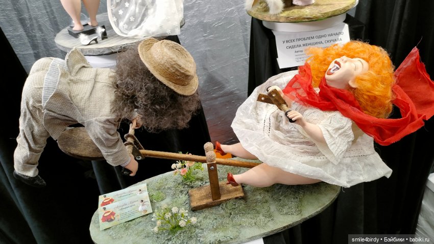 Moscow Fair. Куклы и мишки Тедди на Тишинке. Часть 3 (фото 4)