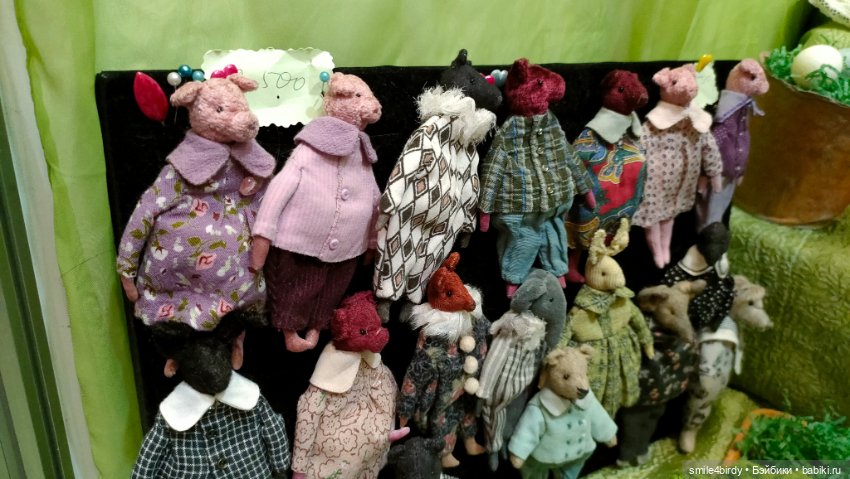 Moscow Fair. Куклы и мишки Тедди на Тишинке. Часть 1