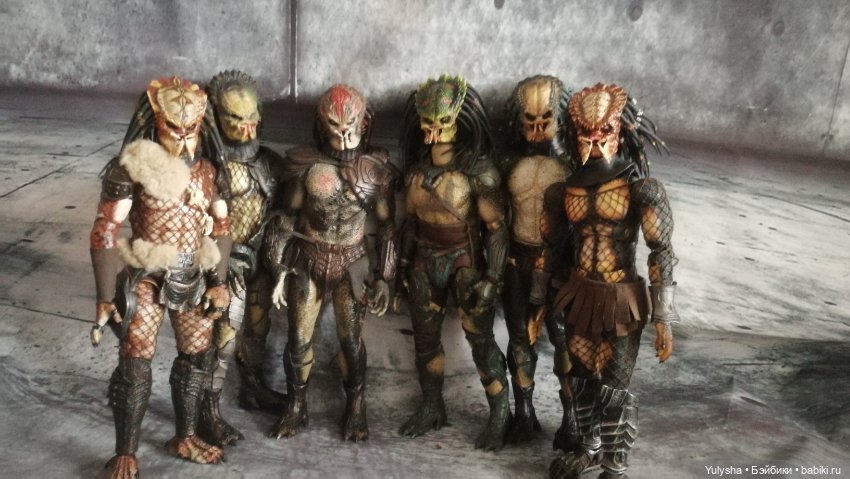 Хищники — Коллекционные фигурки Hot Toys (Хот Тойс) 1:6: фото