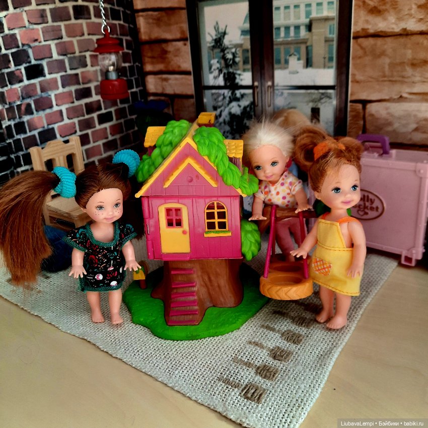 Мы тоже хотим играть.Домик для кукляшек (фото 2)