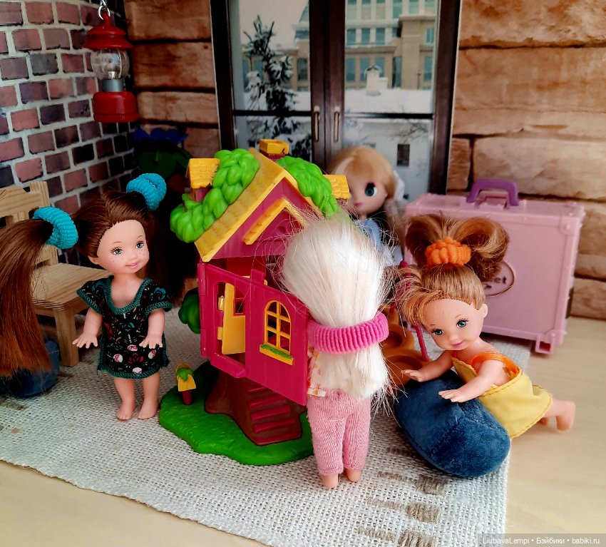 Мы тоже хотим играть.Домик для кукляшек (фото 3)