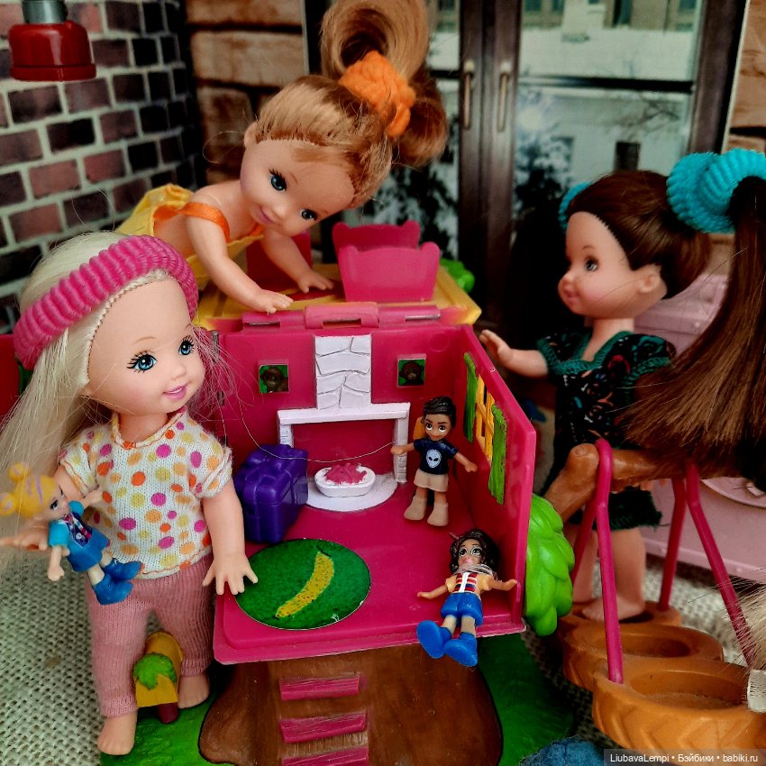 Мы тоже хотим играть.Домик для кукляшек (фото 7)