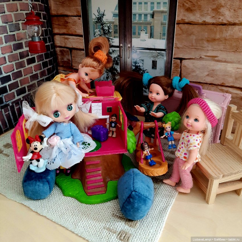 Мы тоже хотим играть.Домик для кукляшек (фото 9)