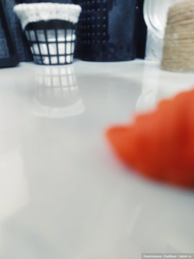 Душевая в черно-белом — Кукольная миниатюра своими руками: еда (фото 5)