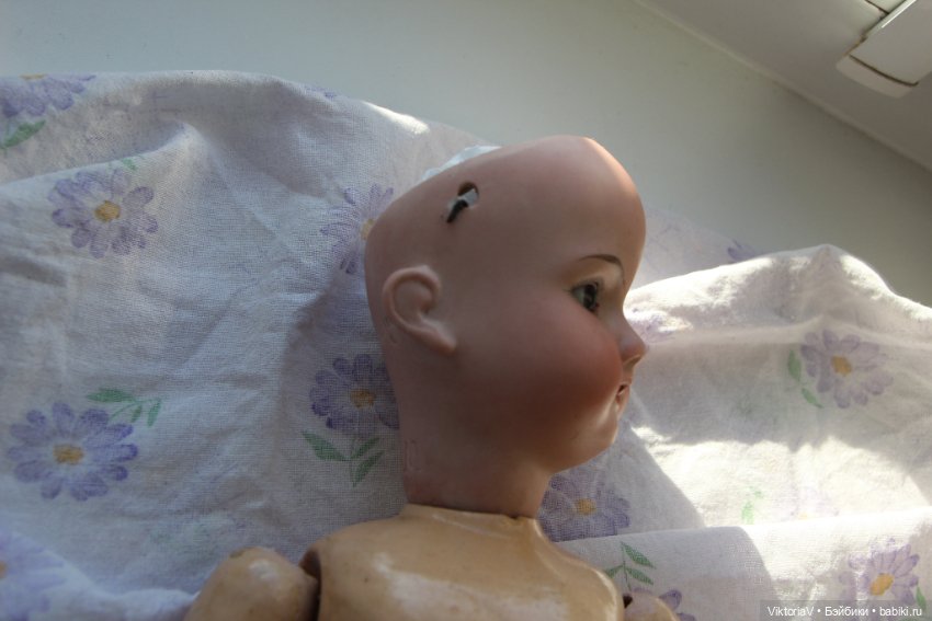 Малышка Марселька — Антикварные куклы Armand Marseille (AM): молд 390 (фото 7)