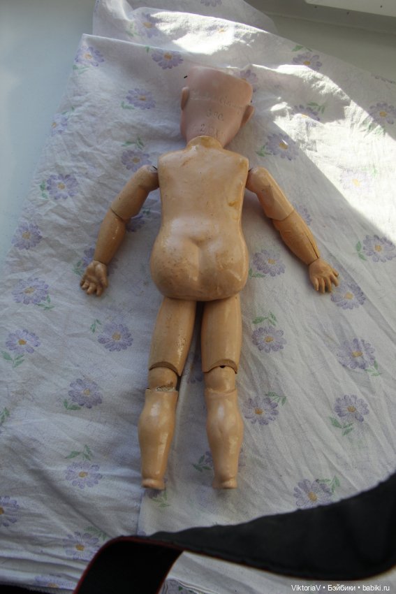 Малышка Марселька — Антикварные куклы Armand Marseille (AM): молд 390 (фото 9)