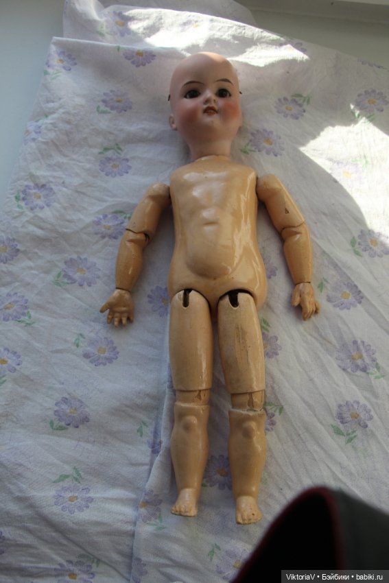 Малышка Марселька — Антикварные куклы Armand Marseille (AM): молд 390 (фото 4)