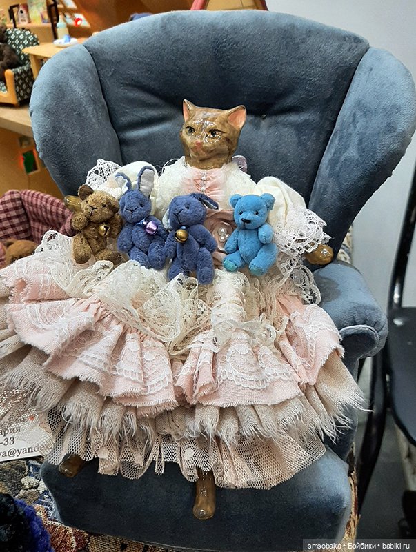 Выставка мишек на Тишинке- весна 2023 моими глазами