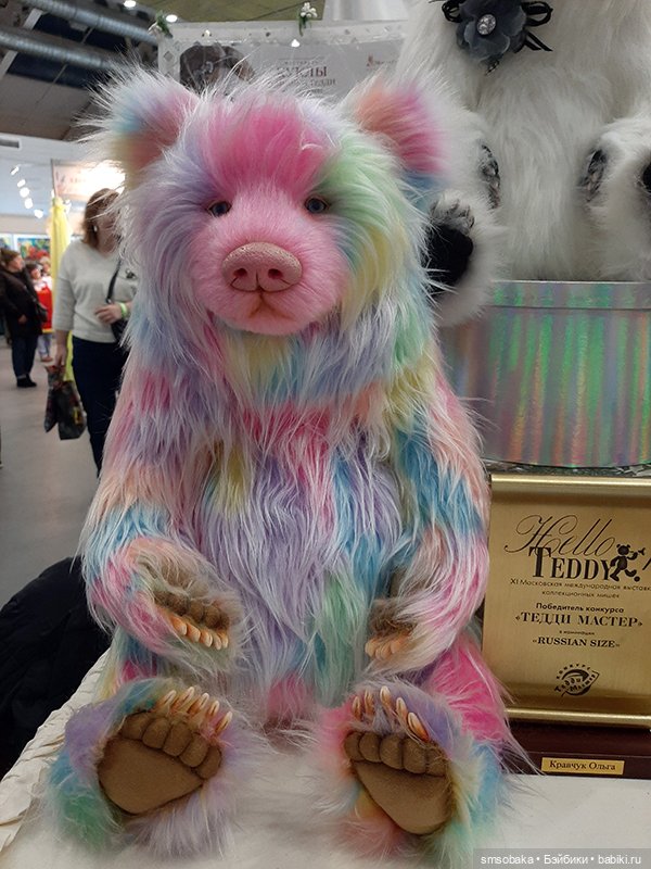 Выставка мишек на Тишинке- весна 2023 моими глазами