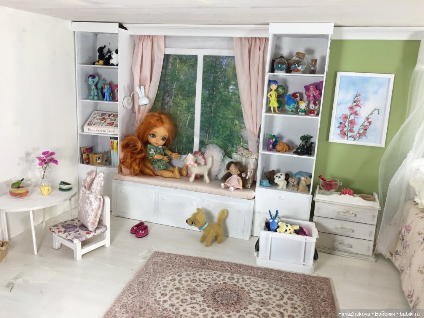 Комната для малышки — Мебель для кукол и домиков: фото (фото 3)