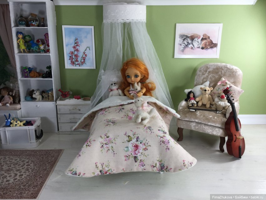 Комната для малышки — Мебель для кукол и домиков: фото (фото 2)