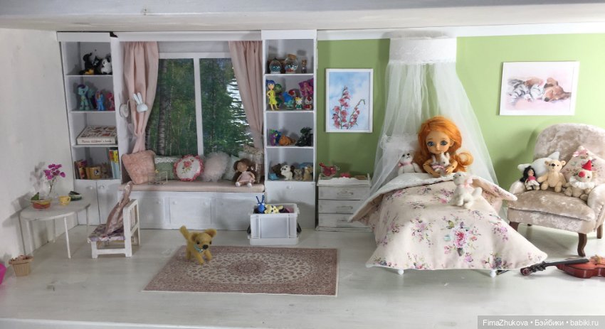 Комната для малышки — Мебель для кукол и домиков: фото (фото 6)