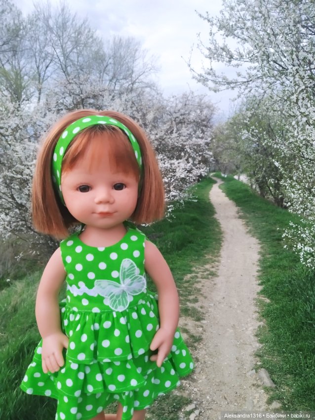 Весне дорогу🌱🌷🌿🌻🍀 — Куклы Carmen Gonzalez (Кармен Гонсалез): Мариетта (фото 2)