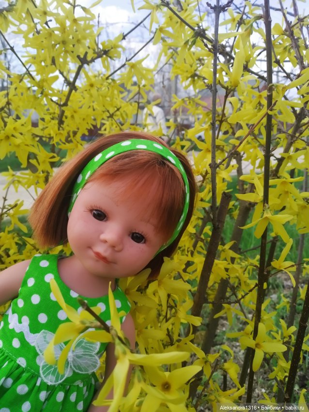 Весне дорогу🌱🌷🌿🌻🍀 — Куклы Carmen Gonzalez (Кармен Гонсалез): Мариетта