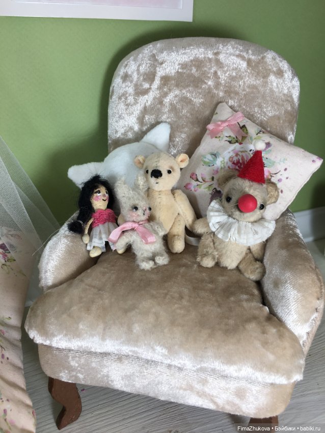 Комната для малышки — Мебель для кукол и домиков: фото