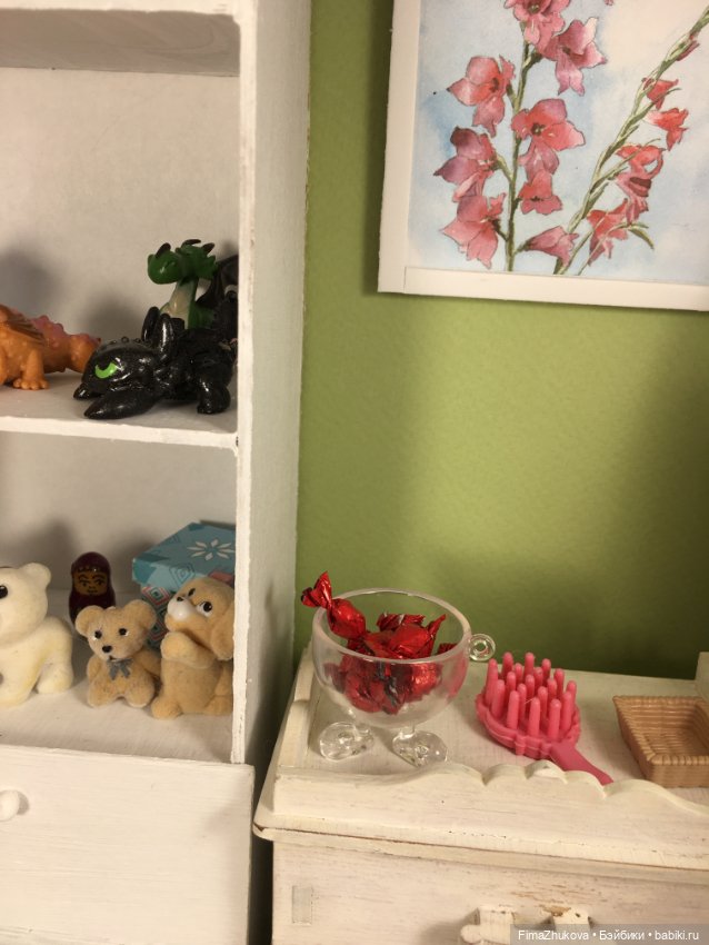 Комната для малышки — Мебель для кукол и домиков: фото (фото 7)