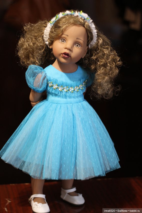 Платья, платья, платья — Одежда и обувь для кукол своими руками: фото (фото 10)