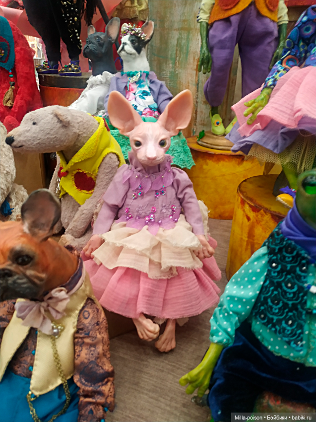 Куклы и мишки Тедди на Тишинке 2023