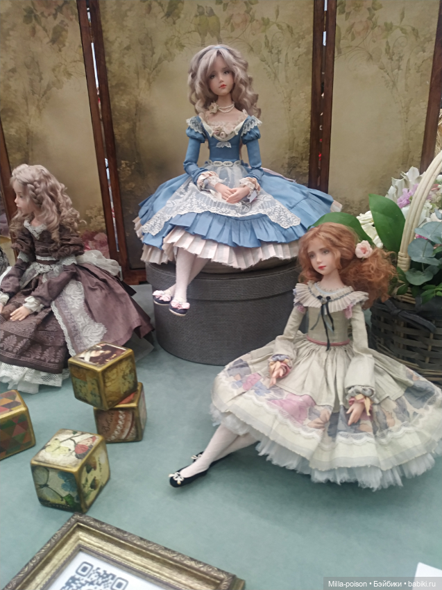 Куклы и мишки Тедди на Тишинке 2023