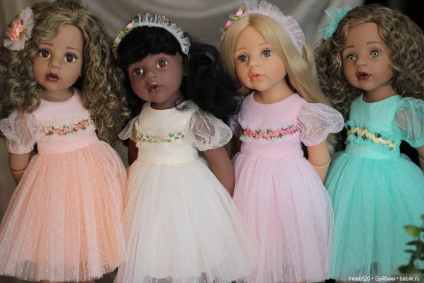 Платья, платья, платья — Одежда и обувь для кукол своими руками: фото