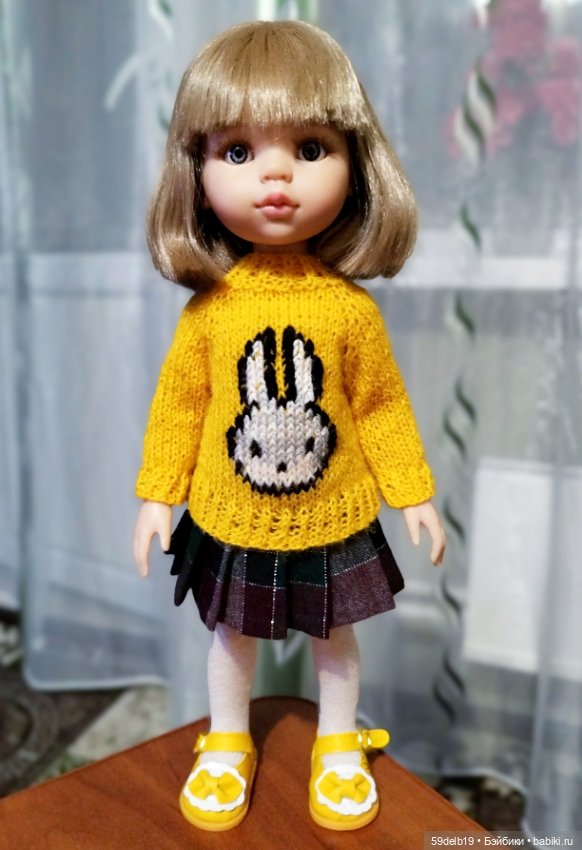 Свитерок для паолочки "Солнечный Зайка" (фото 2)