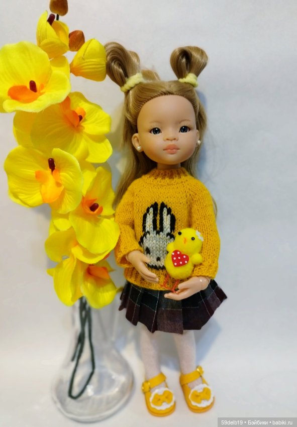 Свитерок для паолочки "Солнечный Зайка" (фото 10)