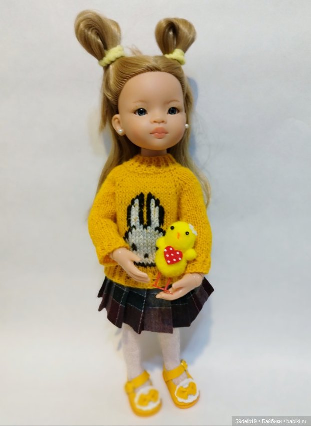 Свитерок для паолочки "Солнечный Зайка" (фото 7)