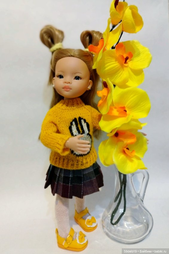 Свитерок для паолочки "Солнечный Зайка" (фото 9)