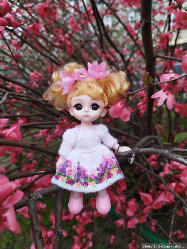 Тея и японская айва — Куклы Baboliy (Баболи (фото 2)