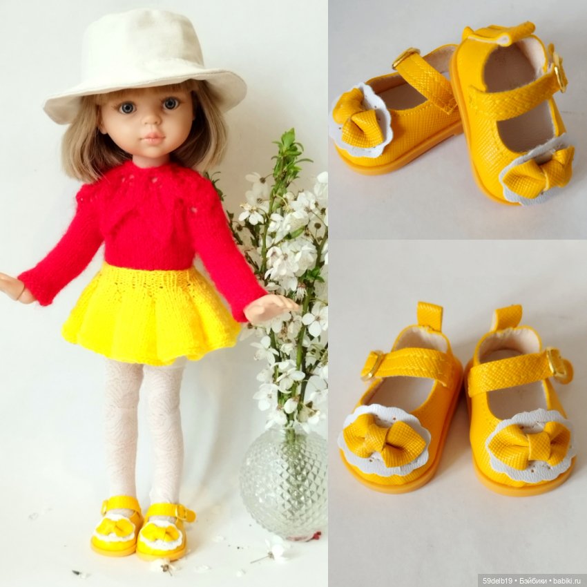 У моих паолочек к весне новые туфельки