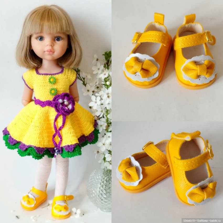 У моих паолочек к весне новые туфельки