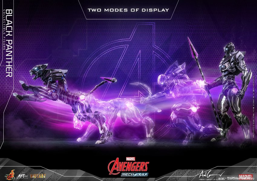 Hot Toys анонсировали дайкастовую фигурку Чёрной Пантеры по мотивам комикса "Мстители: Механическая атака" (фото 6)