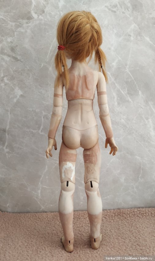 Вера.Часть 2 — Авторские шарнирные куклы своими руками: лепка (фото 5)