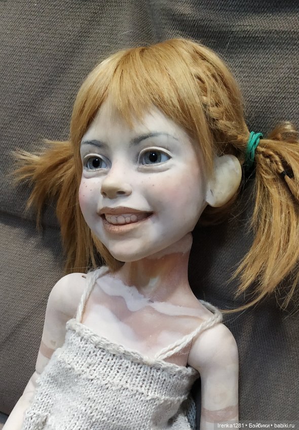 Вера.Часть 2 — Авторские шарнирные куклы своими руками: лепка