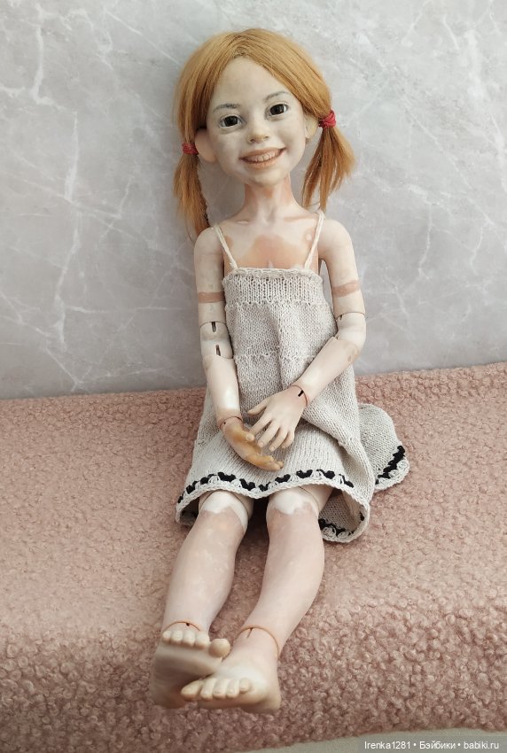 Вера.Часть 2 — Авторские шарнирные куклы своими руками: лепка