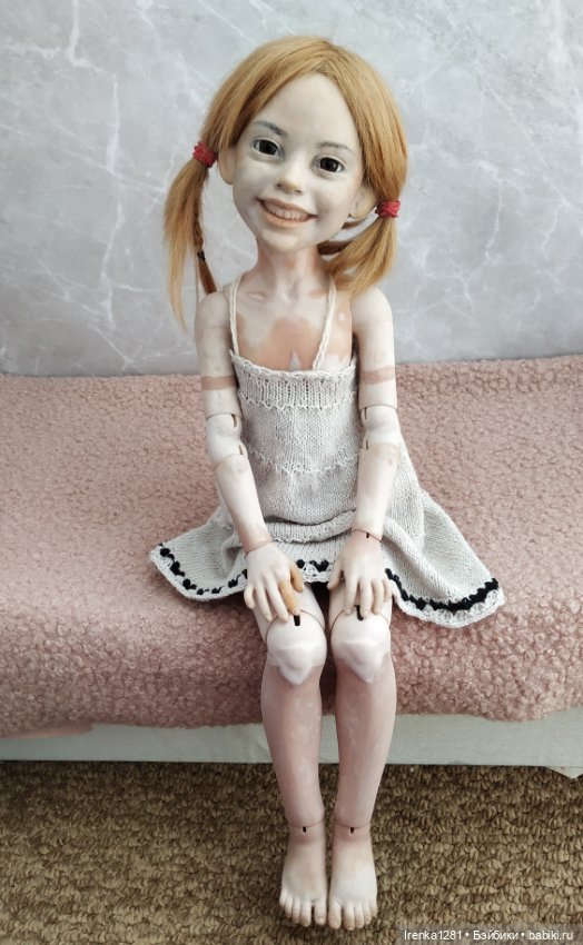 Вера.Часть 2 — Авторские шарнирные куклы своими руками: лепка