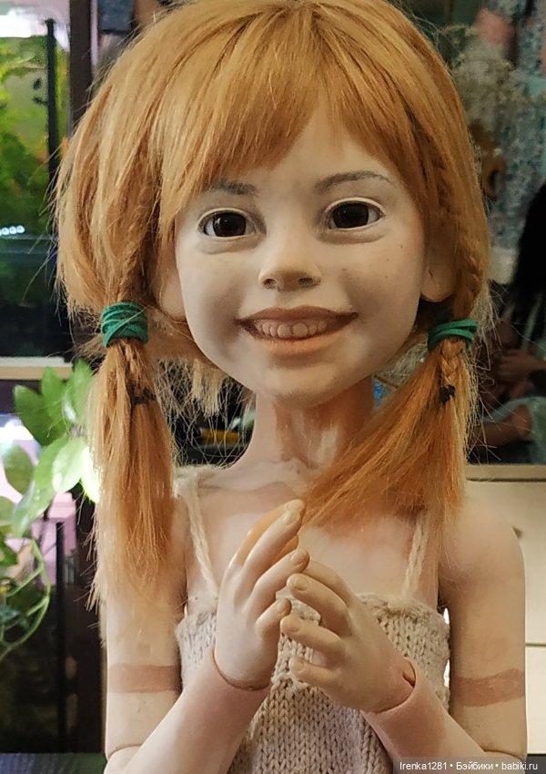 Вера.Часть 2 — Авторские шарнирные куклы своими руками: лепка