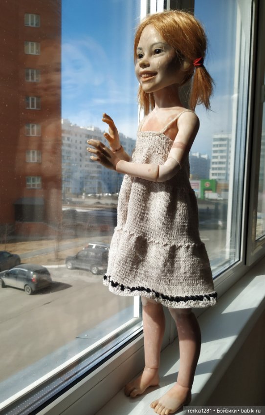 Вера.Часть 2 — Авторские шарнирные куклы своими руками: лепка