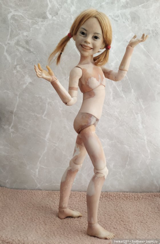 Вера.Часть 2 — Авторские шарнирные куклы своими руками: лепка (фото 7)